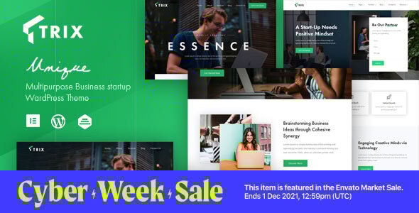 Trix - Startup Business Theme Logo