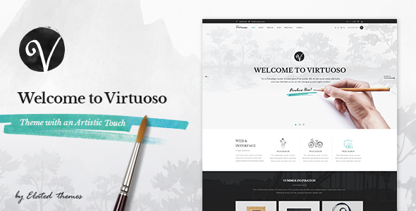 Virtuoso - Artist WordPress Theme Logo